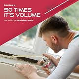 Haltons Expanding Foam Filler 500ml 2 Pack Ready To Use Waterproof Caulk view 4