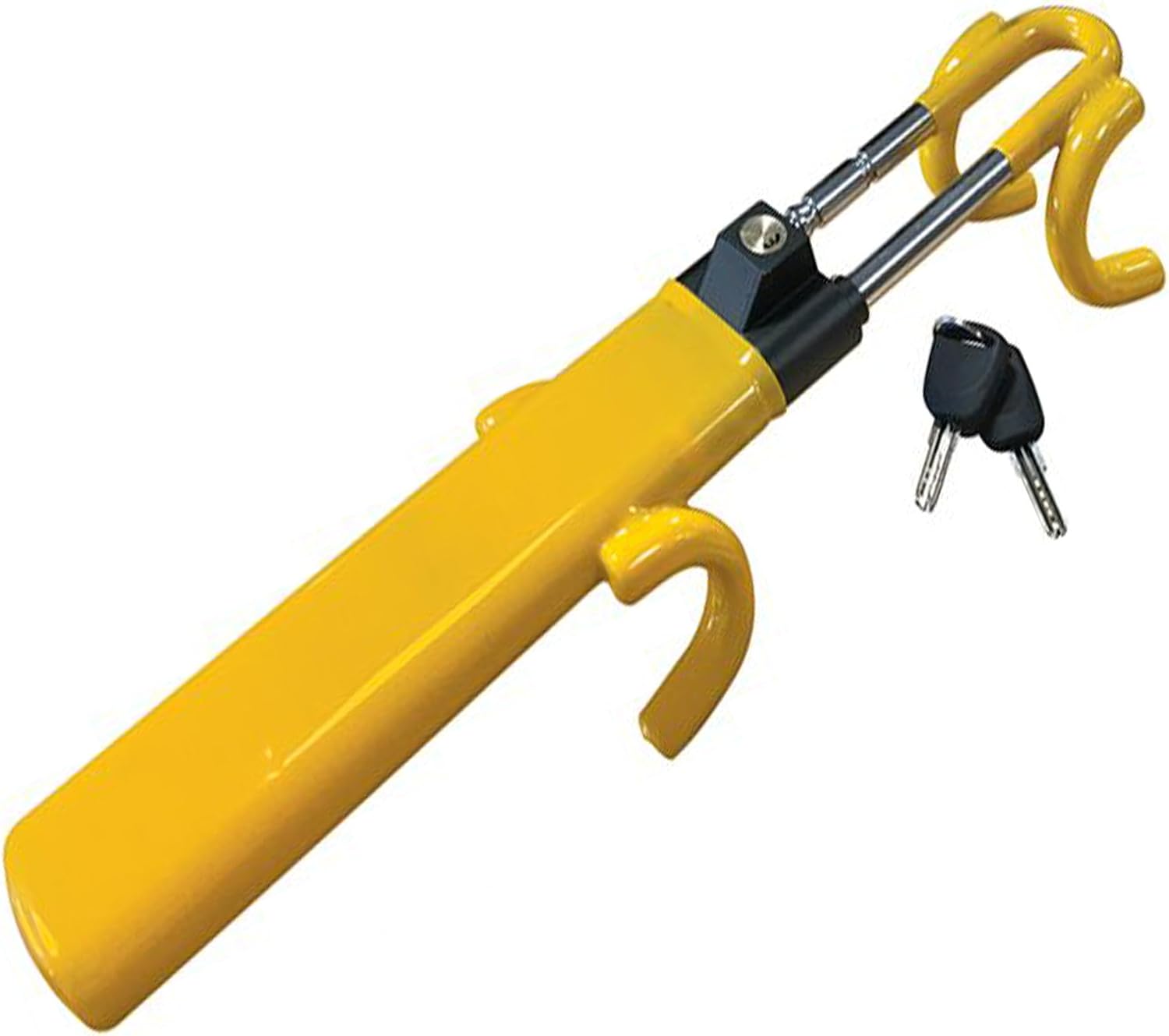 Streetwize, Steering Wheel Lock Twin Bar, Steering Lock, Car Anti-Theft Device, High Visibility, Heavy Duty, Universal Fit - Image 3