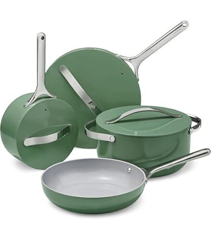 Sartén De Cerámica Caraway 3 Qt - Antiadherente Natural, Sin Tóxicos Y Para Todo Tipo De Cocinas