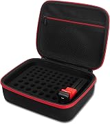 Glamgen Battery Storage Case with BT-168 Tester Holds 64 AA AAA Batteries