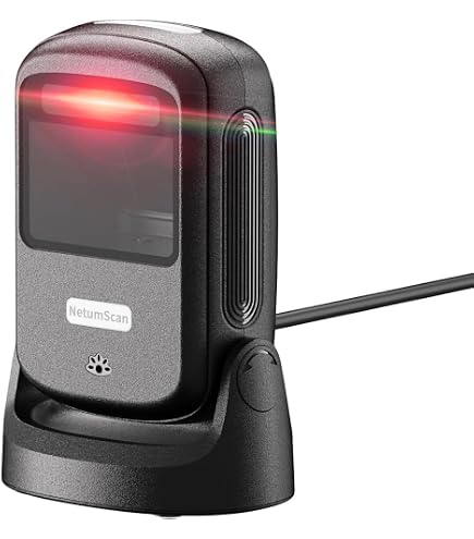 Honeywell Metrologic Cubit MS6520 USB Omni-Directional Barcode Scanner With Stand - Brand New