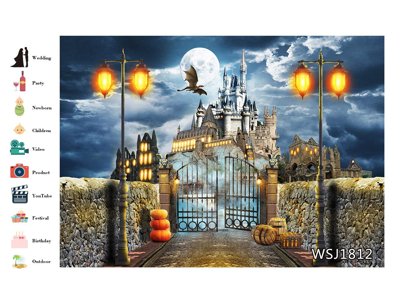 Castle Backdrop