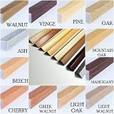 TMW Profiles Wood Effect PVC Corner 1M Edge Guard 20x20mm Oak view 7