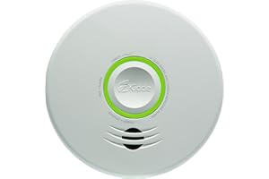 Kidde Wireless Hardwired Smoke Detector, 10-Year Battery Backup, Voice Alerts, Photoelectric Sensor Wire-Free Interconnect Combination Alarm