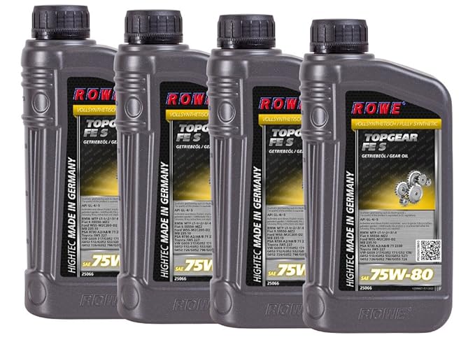 4 (4x1) Liter ROWE HIGHTEC TOPGEAR FE SAE 75W-80 S