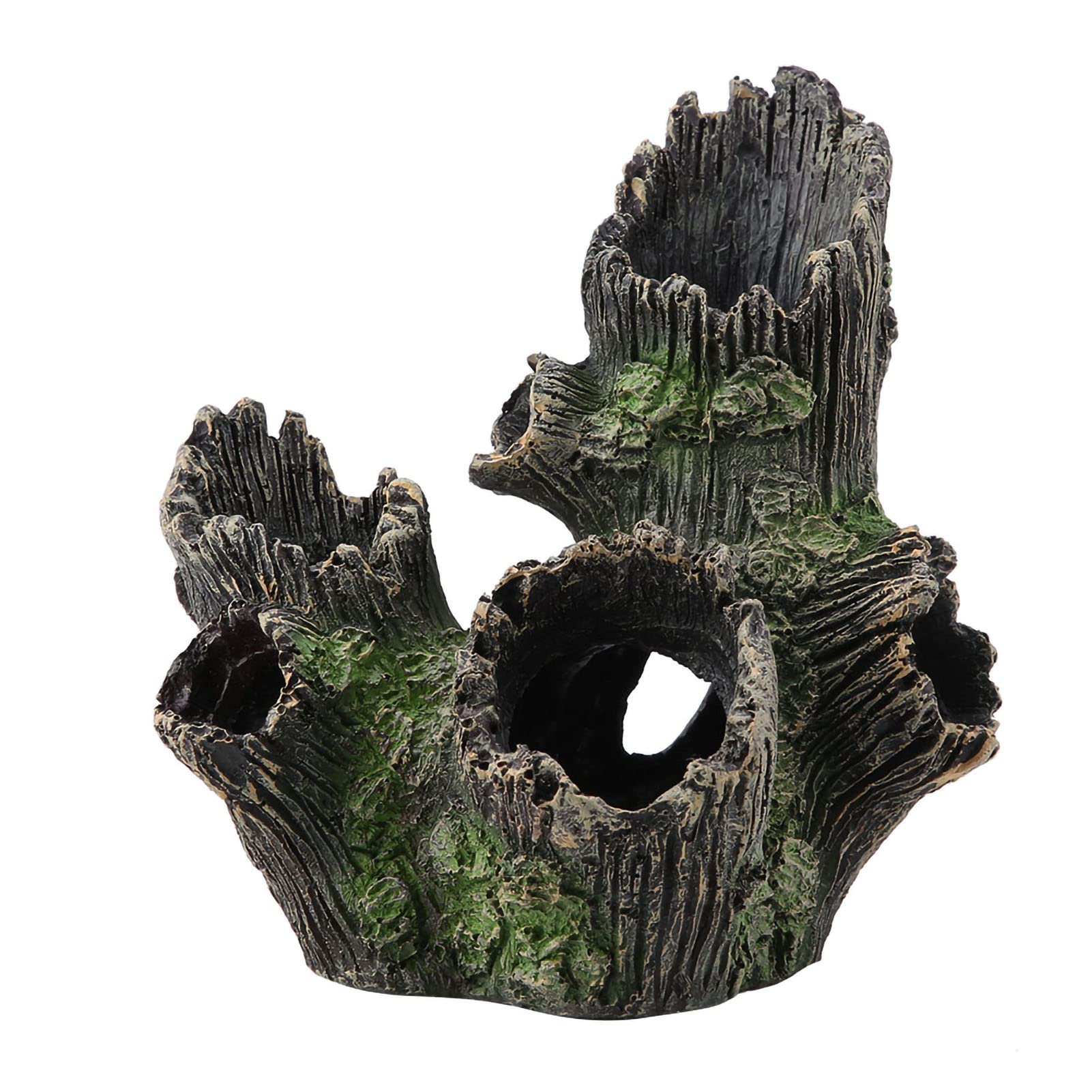 FTVOGUE Aquarium Driftwood Artificial Wood Tree Trunk Root Shrimp Spawning Ground Cave Fish Tank Vivarium Decoration(ST-004A)