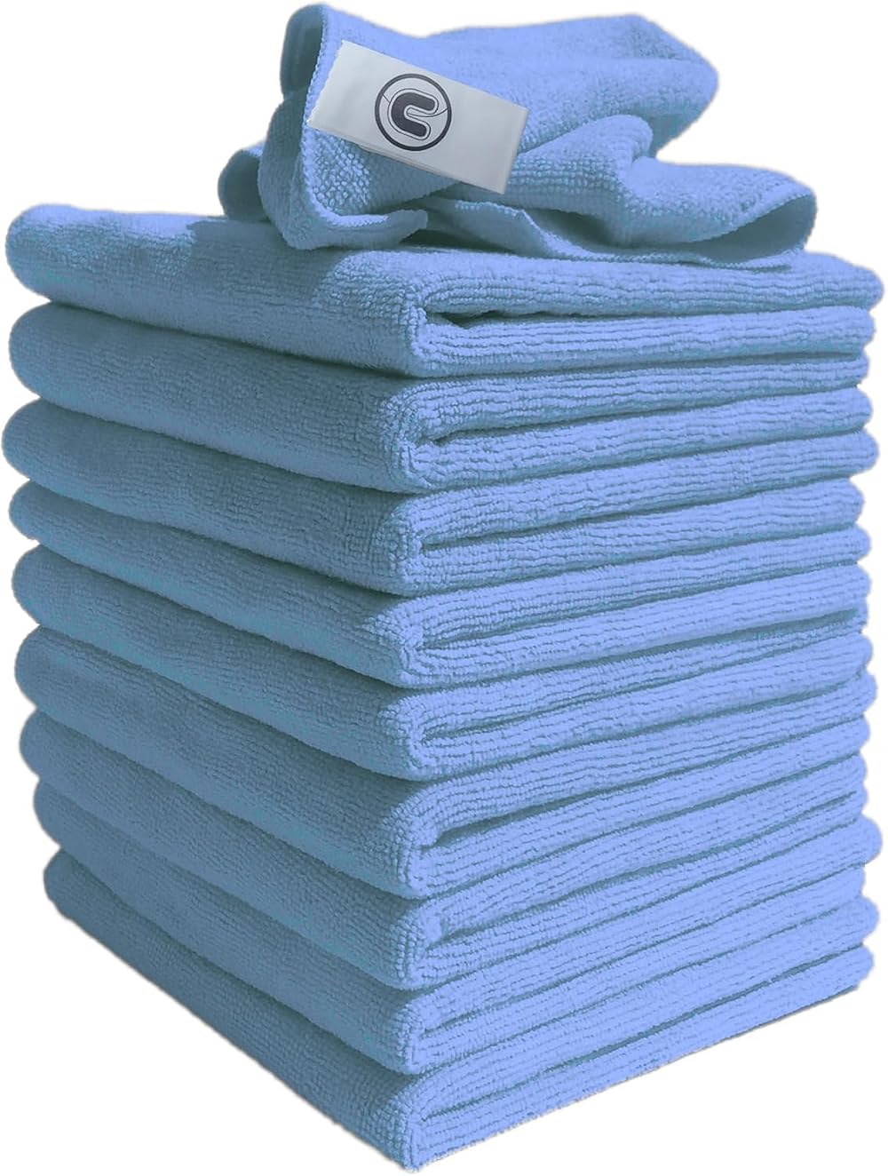 Discounted Cleaning Supplies Microfibre Cloth Blue 40x40cm Pack of 10