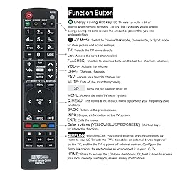 Nettech New LG AKB72915239 Universal Remote Control