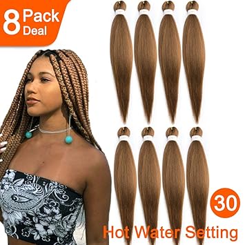 Buy 8 Pack 30 Alica 8 Packs 22 Inch Ez Braiding Hair