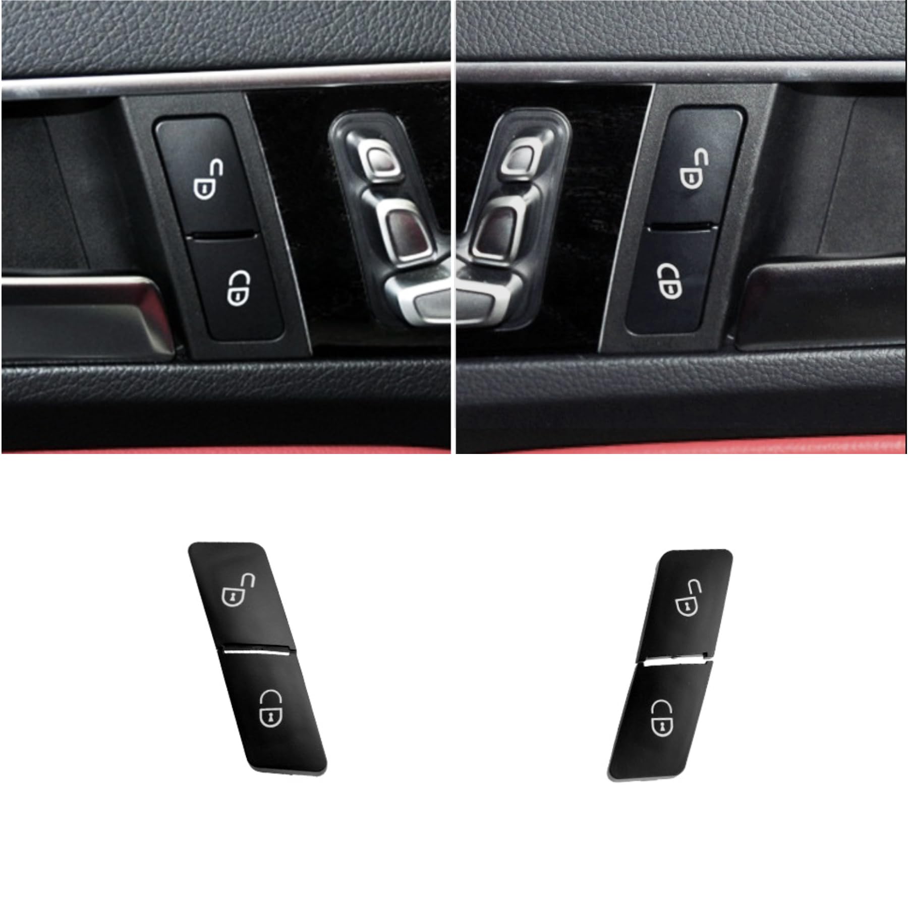 WODOFO GDR Door Lock Unlock Switch Cap, Left Right
