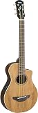 Yamaha APXT2EW 3/4-Size Acoustic-Electric Guitar with Gig Bag, Figured Natural