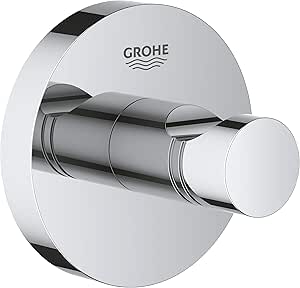 Grohe Essentials - Colgador de albornoz, fijación empotrada ...