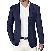 COOFANDY Men's Casual Blazer Slim Fit Sports Coat One Button Business Retro Suit Jackets for Wedding Party
