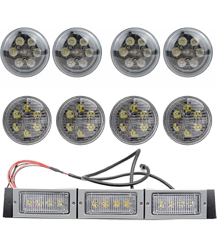 thumbnail image 2 of MHK LED Light Bulbs For John Deere Combine – 12V, 65W Equivalent, Super Bright, 2-Pack 2 of 4