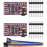 AITRIP 2 pcs PCM5102 I2S IIS Lossless Digital Audio DAC Decoder Module Stereo DAC Digital-to-Analog Converter Voice Module Compatible with Arduino Raspberry Pi (2PCS pcm5102a)