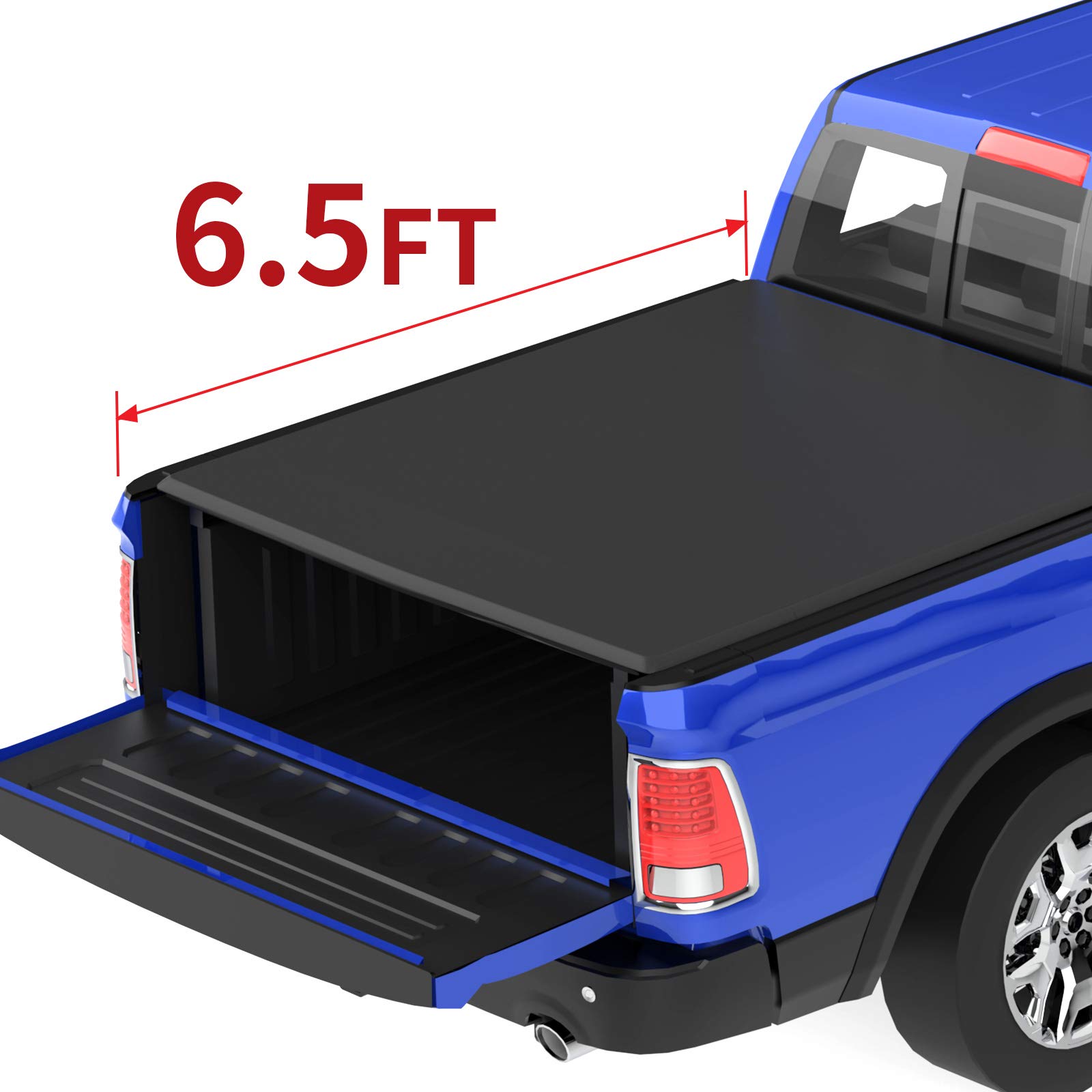 Oedro Roll Up Truck Bed Tonneau Cover Co Buy Online In Canada At Desertcart