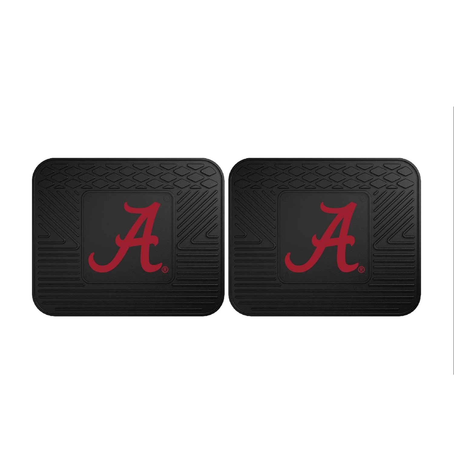 Alabama Crimson Tide Deluxe Floor Mats 2 4 Pc Sets For Cars
