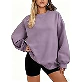 MAGICMK Womens Oversized Sweatshirts Colourful plus Size Fall Long Sleeve Sweaters tops