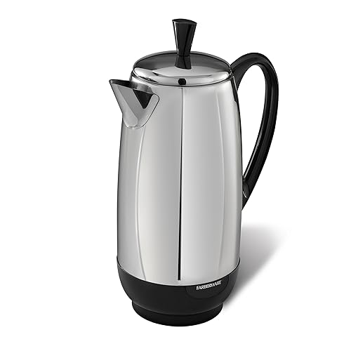 Farberware Stainless Steel Electric Percolators (2-4 Cup) and (12