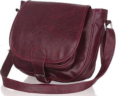 Fargo PU Cross Body Womens Sling Bag (Maroon_FLFG-011)