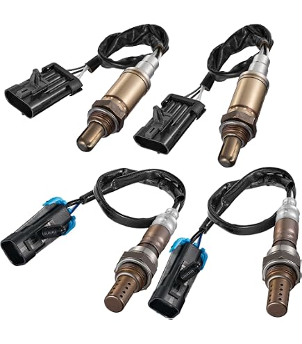 Gmc O2 Sensor Clips Oxygen Sensor Set O2 (Upstream) For GMC Sierra, Chevy Silverado ...