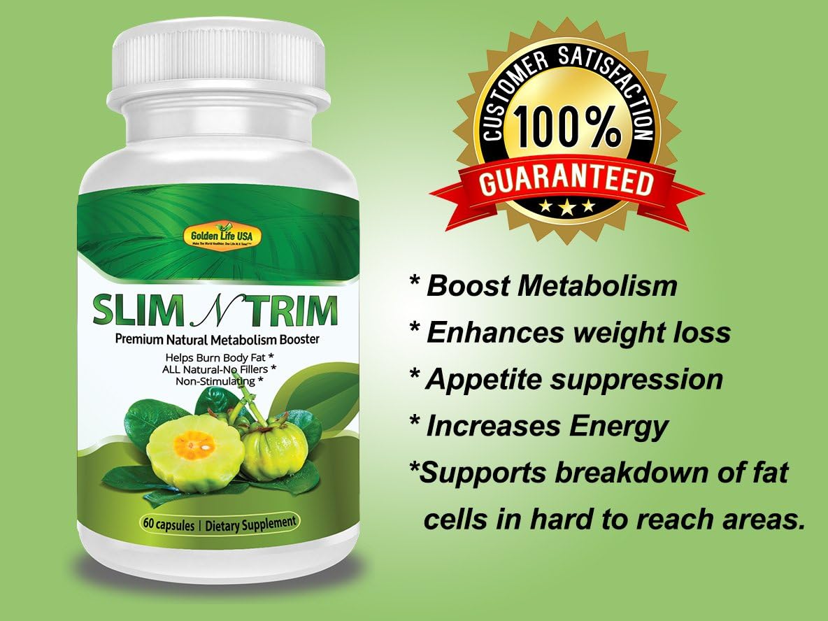Slim N Trim Weight Loss & Appetite Suppressant Belly Fat Burner & Diet