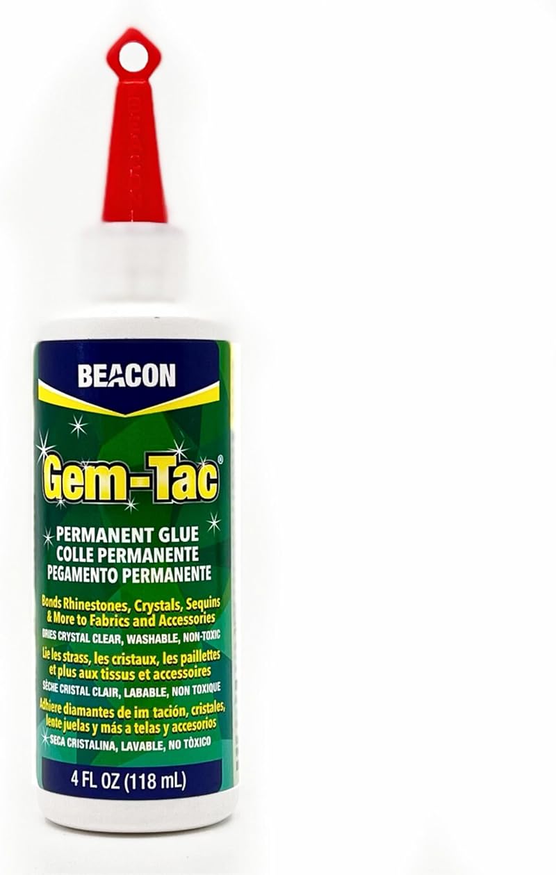 Beacon Gem-Tac 118ml Clear Adhesive for Fabric, Rhinestones & More