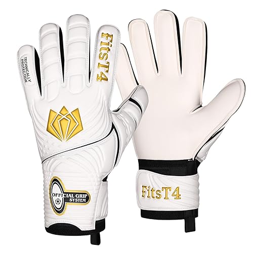 Kids Soccer Goal Pro-Grade Goalkeeper Gloves For Kids Adults