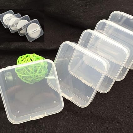 Amazon Com Richohome 16 Pack Clear Plastic Beads Storage