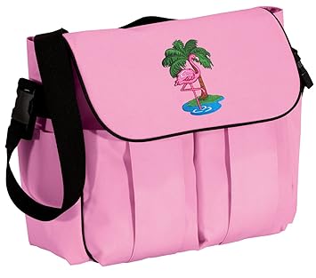 flamingo diaper bag