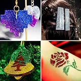 Fandamei 12 Pots Extra Fine Glitter Set Arts Crafts Nail Art Body Face view 3
