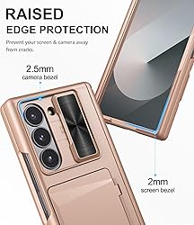 SIXBOX for Samsung Galaxy Z Fold 6 Case with Card