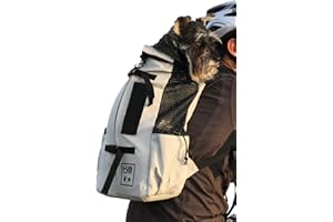 K9 Sport Sack Air 2 - Small, Light Grey - Ideal for Dogs with 13-16” Back Length - Durable, Breathable Backpack-Style Carrier - Perfect for Walks, Short Hikes & Public Transportation