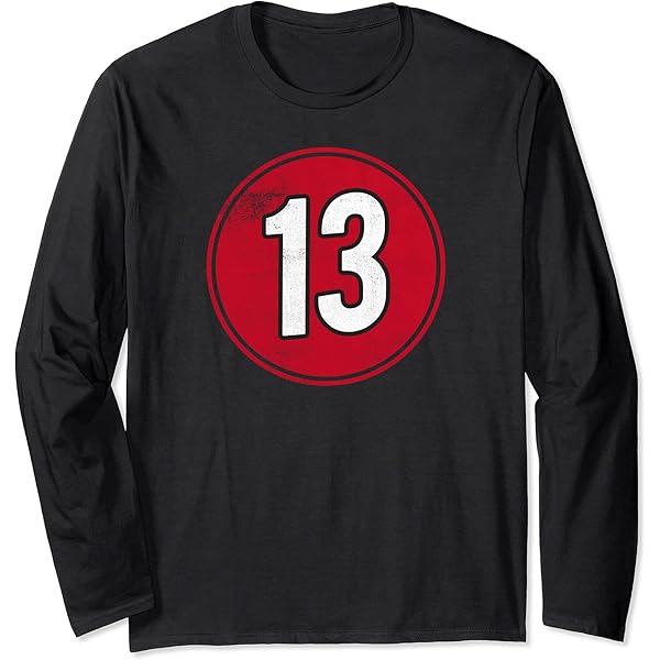 Amazon.com: Number Nine 9 Long Sleeve T-Shirt : Clothing, Shoes