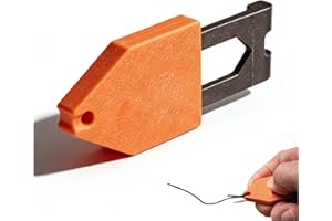 Rope Anchor Hook, Portable Chalk Line Anchor Hook Tool with One-Handed Operation Design, Instant Fixing Quick & Easy for Home