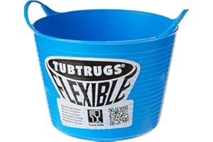 Tubtrugs SPMICBL Flexible Blue Micro 0.37 Liter/12.5 Ounce Capacity Bucket