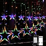 Blingstar Star Curtain Lights 138 LED 12 Star