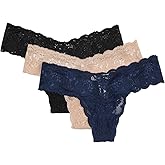 Cosabella Women's Say Never 3 Pack Lowrider Thong