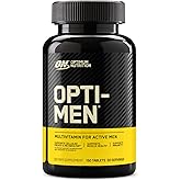 Optimum Nutrition Opti-Men, Vitamin C, Zinc and Vitamin D, E, B12 for Immune Support Mens Daily Multivitamin Supplement, 150 Count (Packaging May Vary)