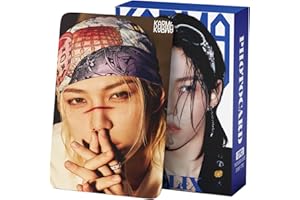 Yuto Stray Kids Photocards 127 PCS Stray Kids KARAMA Photo Cards Stray Kids Dominate World Tour Photocards lomo Card Gift Lomo Cards Merch for Stray Kids Boys and Girls (Felix)