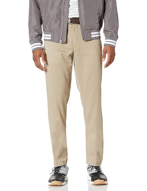 Amazon Essentials Men's Slim-Fit Stretch Golf Pant, Khaki Brown, 31W x 32L