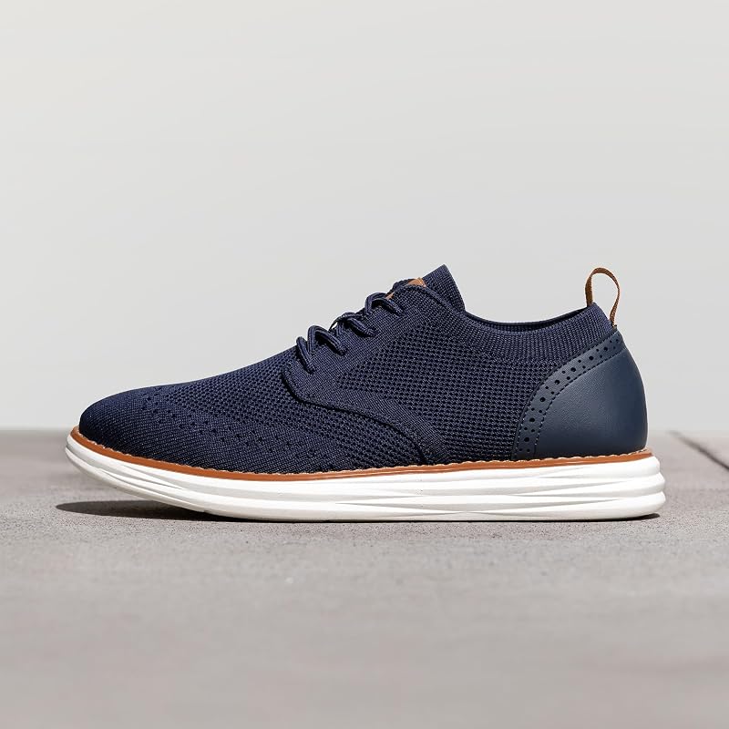 Scarpe Oxford Uomo in Maglia Elasticizzata,Marina Militare,43.5