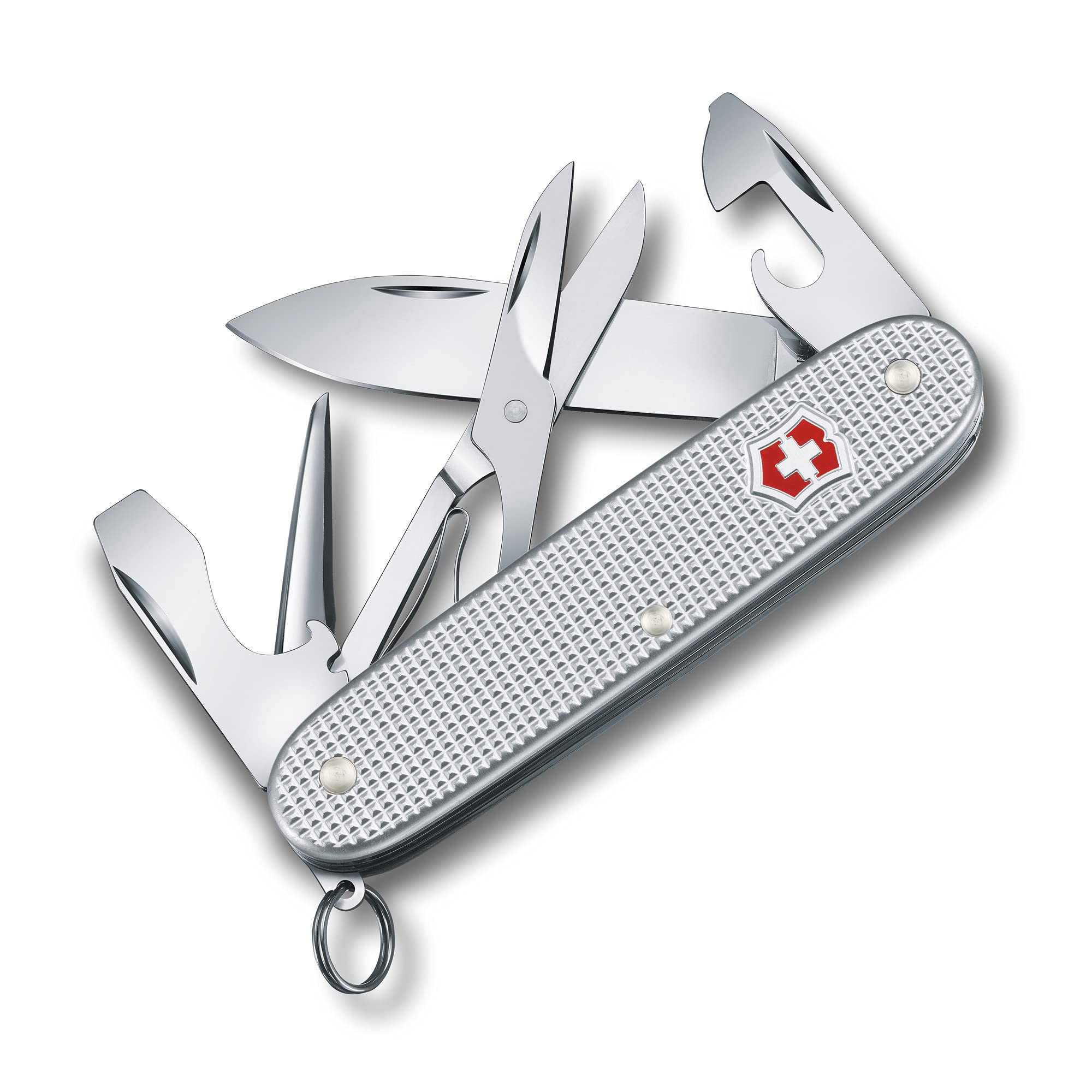 #Victorinox Schweizer Taschenmesser, Pioneer X, Multitool, Swiss Army Knife mit 9 Funktionen, Klinge, Schraubendreher 3 mm, Kapselh ...