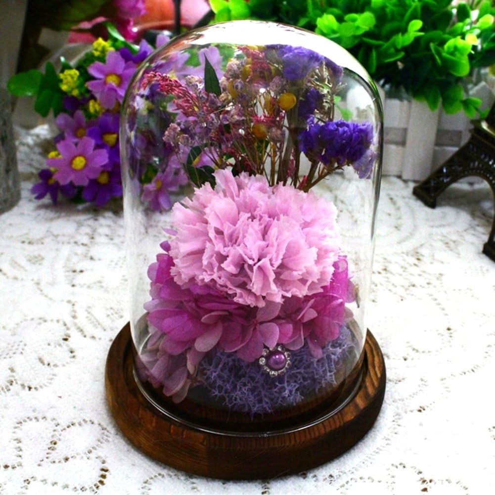 Eternal flower gift box/fresh rose/carnation/dried flower ornaments/birthday gift-I