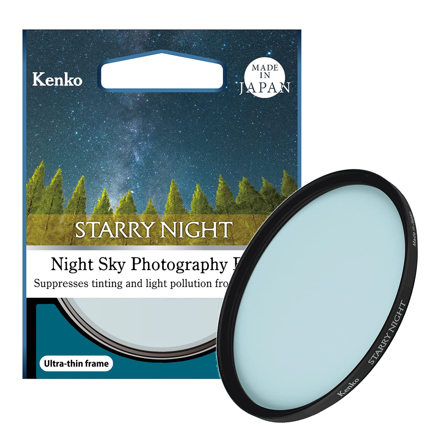 Kenko Light pollution reduction filter Starry Night ø67mm, for starscape shooting, Low profile