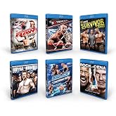 WWE Blu-ray Collection - RAW Best of 2010, Extreme Rules 2010, Survivor Series 2010, Royal Rumble 2012, SmackDown Best 2009-2010, Rock vs Cena Once in a Lifetime (6-Disc Bundle) Official Releases