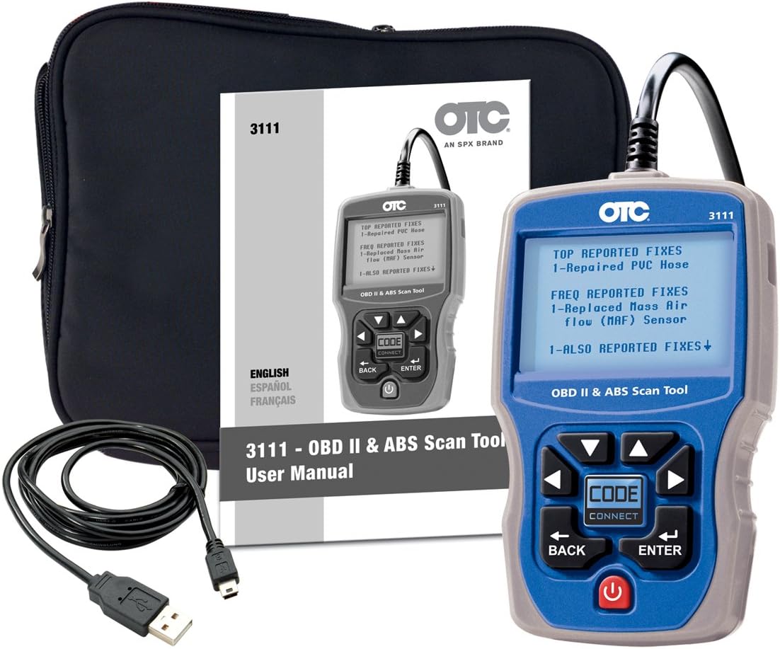OTC 3111 OBD II, CAN and ABS Scan Tool, Code Readers & Scan Tools