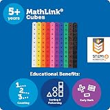 Learning Resources MathLink Cubes 100 Pieces Ages 5+ Counting Blocks Addition view 5