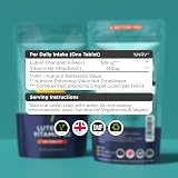 MOBU Lutein 50mg and Vitamin B2 120 Tablets Vision Support Vegan GMP view 4