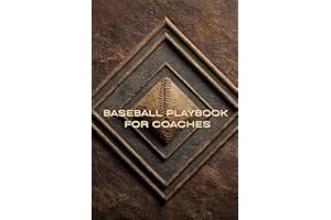 Baseball Playbook: Baseball Coach Notebook: Game Lineups, Pitch Count Tracker & Player Notes for Youth Teams